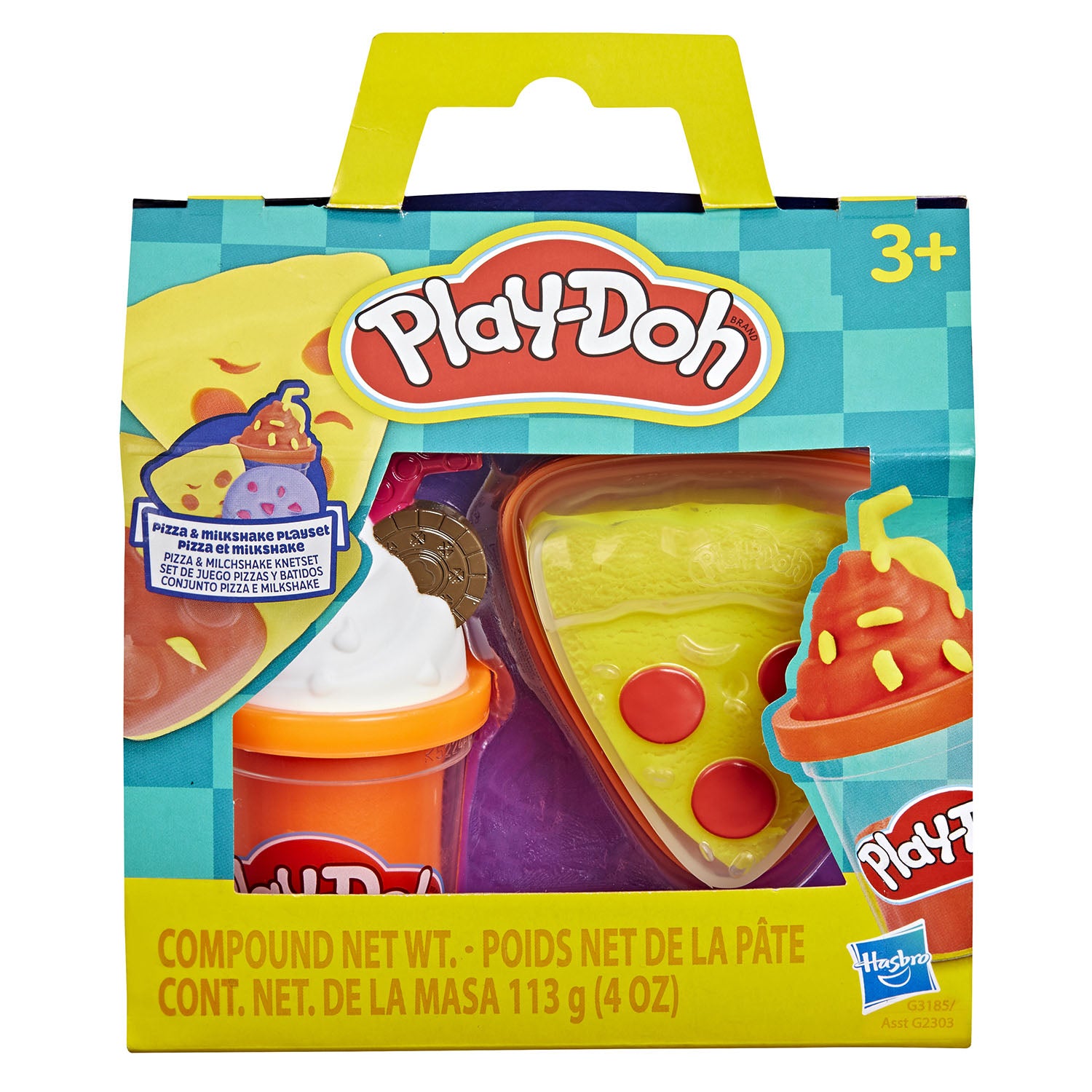 play-doh-play-doh-kitchen-creations Pizza and Milkshake Playset